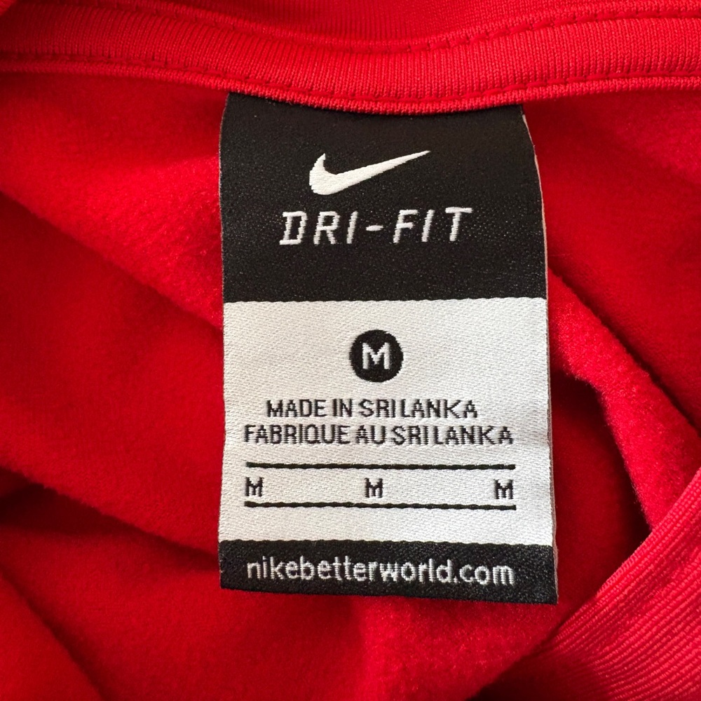 Nike Red Quarter-Zip Pullover - image 3